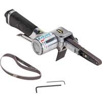 Ponceuse &agrave; bande, 13" - 3/8", 16 pi³/min, 1/4" NPTF M & M Nord Ouest Inc