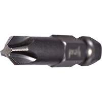 Embout pour outil &eacute;lectrique, Phillips, Embout #2, Prise 1/4", Longueur 2-3/4" M & M Nord Ouest Inc