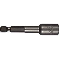 Tourne-&eacute;crou &agrave; lobes, Embout 1/4", Prise 1/4", 2-9/16" lo, Magn&eacute;tique M & M Nord Ouest Inc