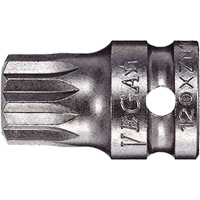 Embout &agrave; ins&eacute;rer, Triple carr&eacute;, 5 x 3/4" lo, Prise 1/4" M & M Nord Ouest Inc