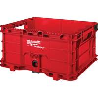 Packout Crate, 15-2/5" x 18-3/5" x 9-9/10", Red M & M Nord Ouest Inc