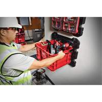 Packout Crate, 15-2/5" x 18-3/5" x 9-9/10", Red M & M Nord Ouest Inc