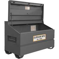 Jobsite Sloped Lid Storage Box, 60" x 30" x 39-3/8", Steel, Grey UAI849 | M & M Nord Ouest Inc