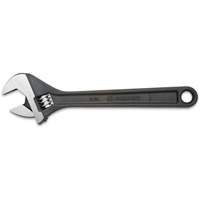 Adjustable Wrench - Boxed, 12" L, 1-1/2"/39 mm Max Width, Black Oxide M & M Nord Ouest Inc
