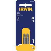 Insert Bits, Phillips, #3, 1/4" Drive M & M Nord Ouest Inc