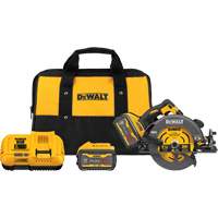 Ensemble scie circulaire sans fil Flexvolt Max** avec frein &eacute;lectrique, 7-1/4", 60 V M & M Nord Ouest Inc