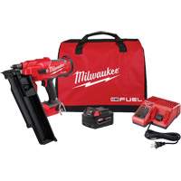 M18 Fuel 21 Degree Nailer Kit, 18 V, Lithium-Ion M & M Nord Ouest Inc