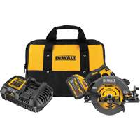 Ensemble de scie circulaire sans balai Flexvolt Max avec frein &eacute;lectrique, 7-1/4", 60 V M & M Nord Ouest Inc