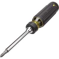 15-in-1 Multi-Bit Ratcheting Screwdriver, 8-3/4" L, Cushion Grip Handle M & M Nord Ouest Inc