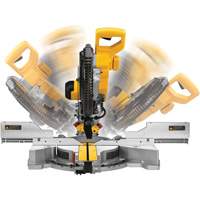 Scie &agrave; onglets combin&eacute;s coulissante &agrave; double biseau, 12", 15 A, 120 V M & M Nord Ouest Inc