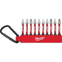 Shockwave Impact Driver Bit Set, Square, #2, 1/4" Drive M & M Nord Ouest Inc