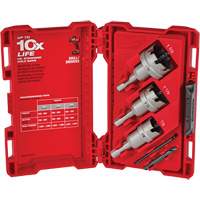 One-Piece Carbide Hole Cutter Set, 4 Pieces, Carbide M & M Nord Ouest Inc