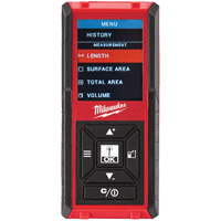 Laser Distance Meter, 0' - 330' (0 m - 100.6 m) Range, Digital (Electronic) M & M Nord Ouest Inc