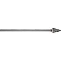 Fraise en forme de flamme &agrave; double coupe Drillco, SG-1L6 M & M Nord Ouest Inc