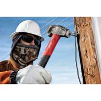 Marteau de monteur de lignes 4-en-1, 32 oz, Prise en Fibre de verre, 15" lo M & M Nord Ouest Inc