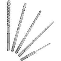 MX4 4-Cutter Rotary Hammer Drill Bit Kit, 5 Pieces, Carbide M & M Nord Ouest Inc