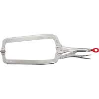 Torque Lock Locking Pliers with Swivel Jaws, 18" Length, C-Clamp M & M Nord Ouest Inc