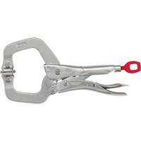 Torque Lock Locking Pliers with Swivel Jaws, 6" Length, C-Clamp M & M Nord Ouest Inc