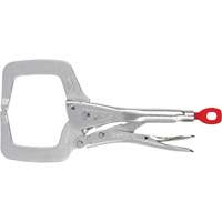 Torque Lock Locking Pliers with Regular Jaws, 11" Length, C-Clamp M & M Nord Ouest Inc