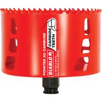 Scie cloche pour bois et m&eacute;tal, 4-1/4", Profondeur de la coupe 2-3/8", Carbure M & M Nord Ouest Inc