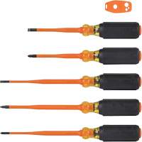Slim-Tip Insulated Screwdriver Set, 1000 V, 6 Pcs M & M Nord Ouest Inc