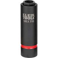 2-in-1 Socket, Impact, 7/16", 5/8" Drive, 6 Points M & M Nord Ouest Inc