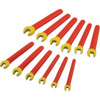 Insulated Metric Open End Wrench Set, 1000 V, 12 Pcs M & M Nord Ouest Inc