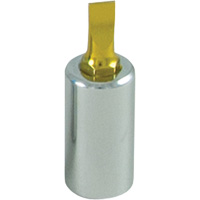 Gold Tip Screwdriver Bit, Slot, 15/64", 1/4" Drive M & M Nord Ouest Inc