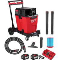 M18 Fuel Cordless Dual-Battery Wet/Dry Vacuum, 18 V, 12 gal. Capacity M & M Nord Ouest Inc