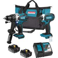 Trousse de 2 outils sans fil LXT avec moteurs sans balai, Lithium-ion, 18 V M & M Nord Ouest Inc