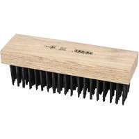 6SB Brosse &agrave; r&eacute;curer manuelle, Acier au carbone, 6 x 19 rangs de fils, Longueur 7-1/4" M & M Nord Ouest Inc