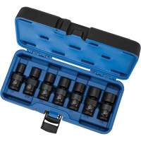 PSU712 Universal Socket Sets, 7 Pcs, Impact, 1/2" Drive Size M & M Nord Ouest Inc