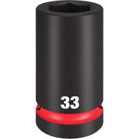 Douille Shockwave Impact Duty, Chocs, 33 mm, Prise 1", 6 pans, Profond M & M Nord Ouest Inc