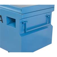 Coffre &agrave; outils de chantier, 48" x 24" x 27-3/5", Acier, Bleu M & M Nord Ouest Inc
