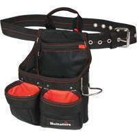 Framer's Nail & Tool Bag, Ballistic Polyester, Black UAX333 | M & M Nord Ouest Inc