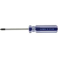 Blue Transparent Striped Philips Screwdriver, #1, Plastic Handle M & M Nord Ouest Inc