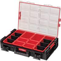 Organisateur tr&egrave;s-grand avec bacs courts Arx, 23" x 15-1/5" x 5", Noir M & M Nord Ouest Inc