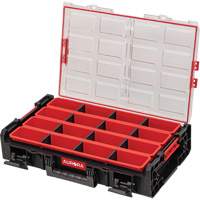 Organisateur tr&egrave;s grand avec bacs longs Arx, 23" x 15-1/5" x 5", Noir M & M Nord Ouest Inc