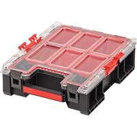 Organisateur moyen haut avec bacs Arx, 10-2/5" x 14-3/10" x 4-1/5", Noir M & M Nord Ouest Inc