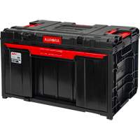 Arx&reg; Single Drawer Toolbox, 11-1/5" W x 18-3/10" D x 9-1/10" H, Black/Red M & M Nord Ouest Inc