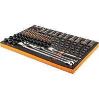 97-Piece Bolt Biter Mechanics Tool Set in Foam Storage Tray M & M Nord Ouest Inc