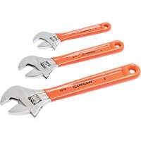 Cushion Grip Wrench Set, Adjustable, 3 Pieces M & M Nord Ouest Inc