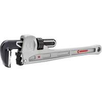 K9 Jaw Pipe Wrench, 2-3/8" Jaw Capacity, 14" Long, Powder Coated Finish, Non-Ergonomic Handle M & M Nord Ouest Inc