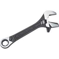 11-Piece Pass-Thru X6 Adjustable Wrench & Spline Socket Set, 13" L, 2-27/50" Max Width, Black Phosphate M & M Nord Ouest Inc