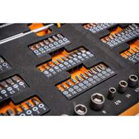 Slim Head Mechanics Tool Set in Foam Storage Tray M & M Nord Ouest Inc