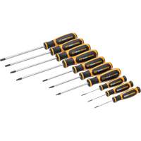 Torx&reg; Dual Material Screwdriver Set in Foam Storage Tray, 10 Pcs. M & M Nord Ouest Inc