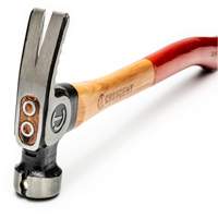 Milled-Face Framing Hammer, 22 oz., Wood Handle, 18" L M & M Nord Ouest Inc