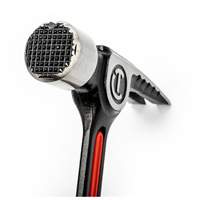 Milled-Face Framing Hammer, 28 oz., Solid Steel Handle, 16" L M & M Nord Ouest Inc