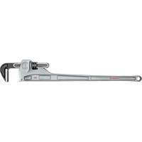 Pipe Wrench, 6" Jaw Capacity, 48" Long, Powder Coated Finish, Non-Ergonomic Handle M & M Nord Ouest Inc