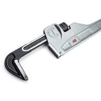 Pipe Wrench, 6" Jaw Capacity, 48" Long, Powder Coated Finish, Non-Ergonomic Handle M & M Nord Ouest Inc